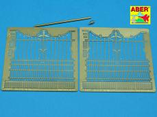 Puerta metalica de dos hojas - Ref.: ABER-D0015