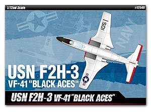 USN F2H-3 VF-41 Black Aces  (Vista 1)