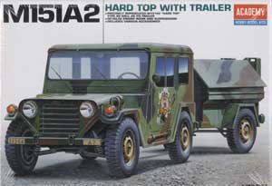 M151A2 Hard Top with Trailer  (Vista 1)