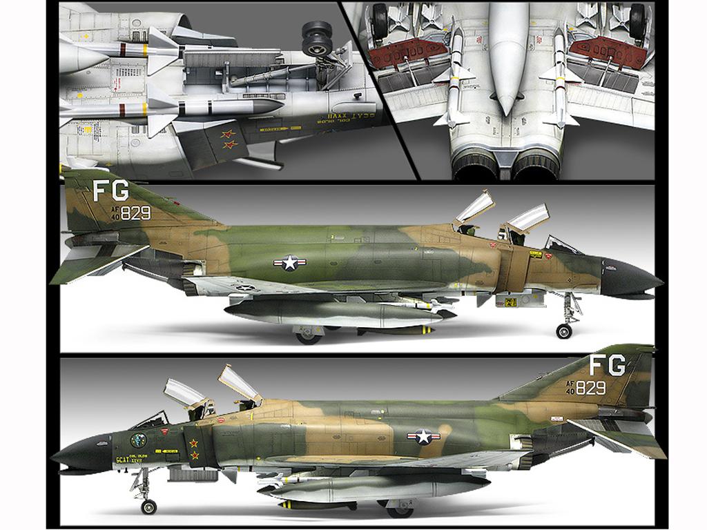 USAF F-4C  (Vista 3)