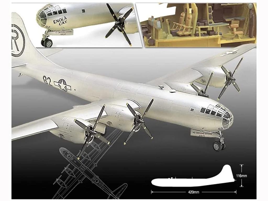 USAAF B-29A Enola Gay & Bockscar (Vista 4)