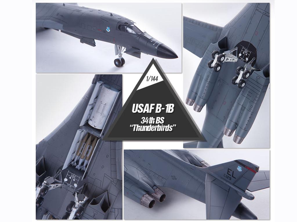 USAF B-1B 34th BS Thunderbirds (Vista 11)