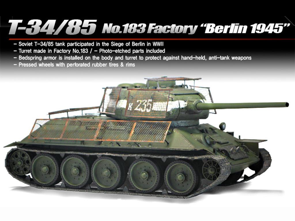 T-34/85 No.183 Factory - Berlin 1945 (Vista 3)