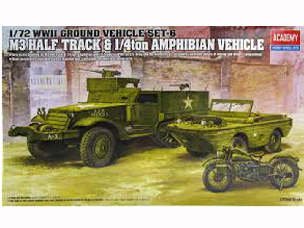 M3 Half Track & 1/4ton Amphibian Vehicle (Vista 1)