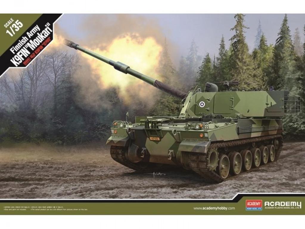 Tanque Ejército Finlandés K9FIN Moukari (Vista 1)