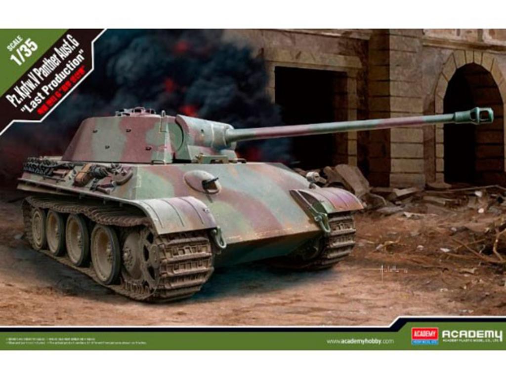 Tanque PZ.KPFW.V Panther Ausf.G Last (Vista 1)