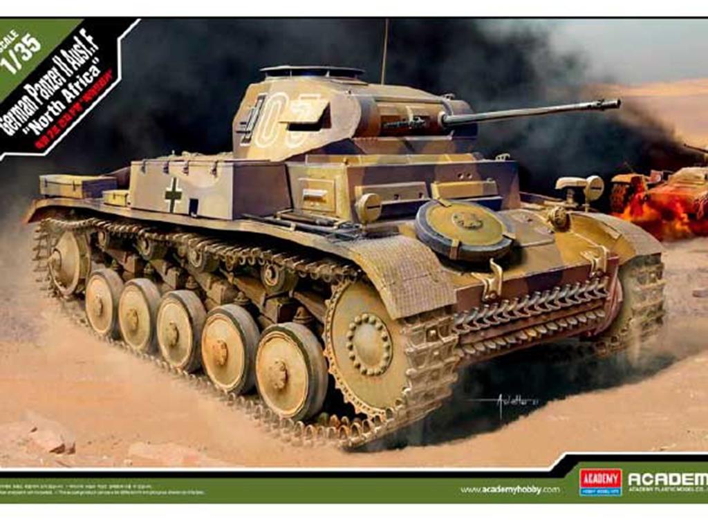 German Panzer II Ausf.F N Africa (Vista 1)