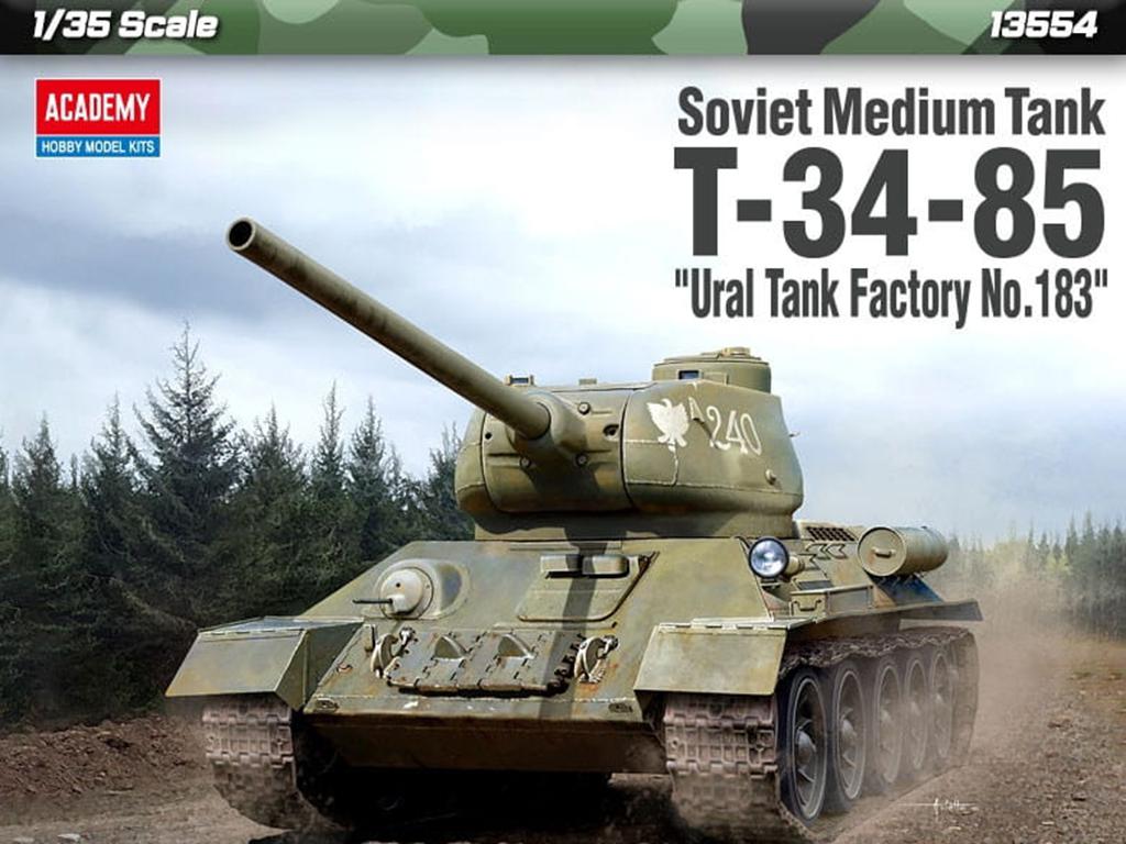 Soviet Medium Tank T-34-85 Ural Tank Factory No. 183 (Vista 1)