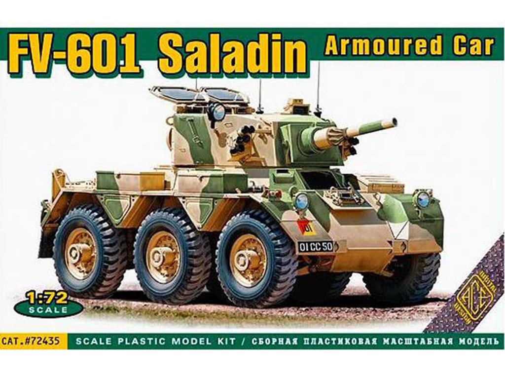 Blindado de ruedas FV-601 Saladin (Vista 1)