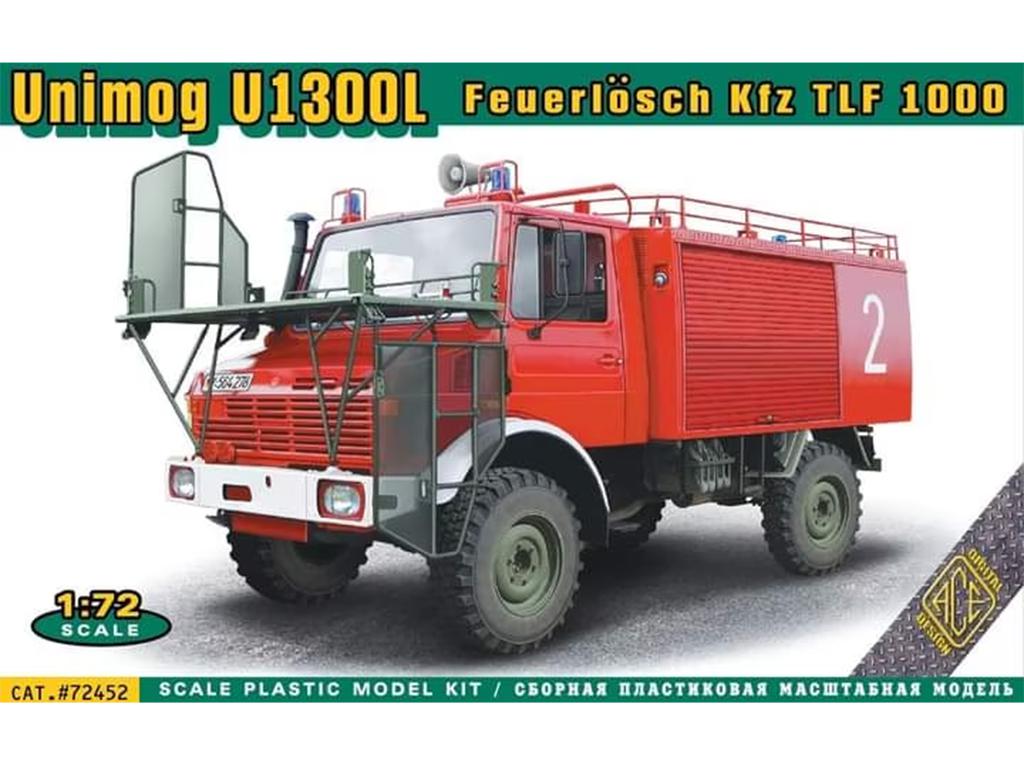 Unimog U 1300L Feuerlösch Kfz TLF 1000 (Vista 1)