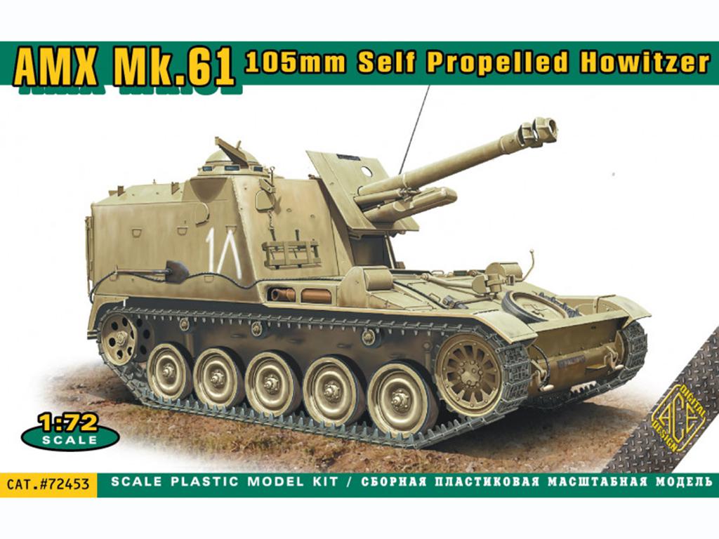 Autopropulsado AMX MK 61 105mm (Vista 1)