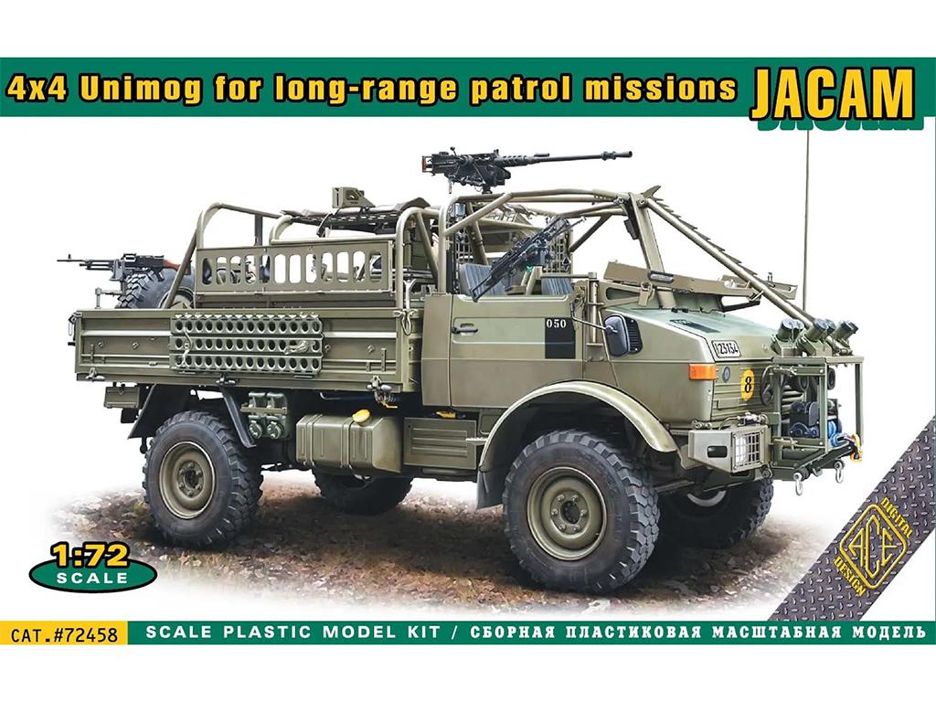 JACAM 4x4 Unimog for long-range patrol missions (Vista 1)