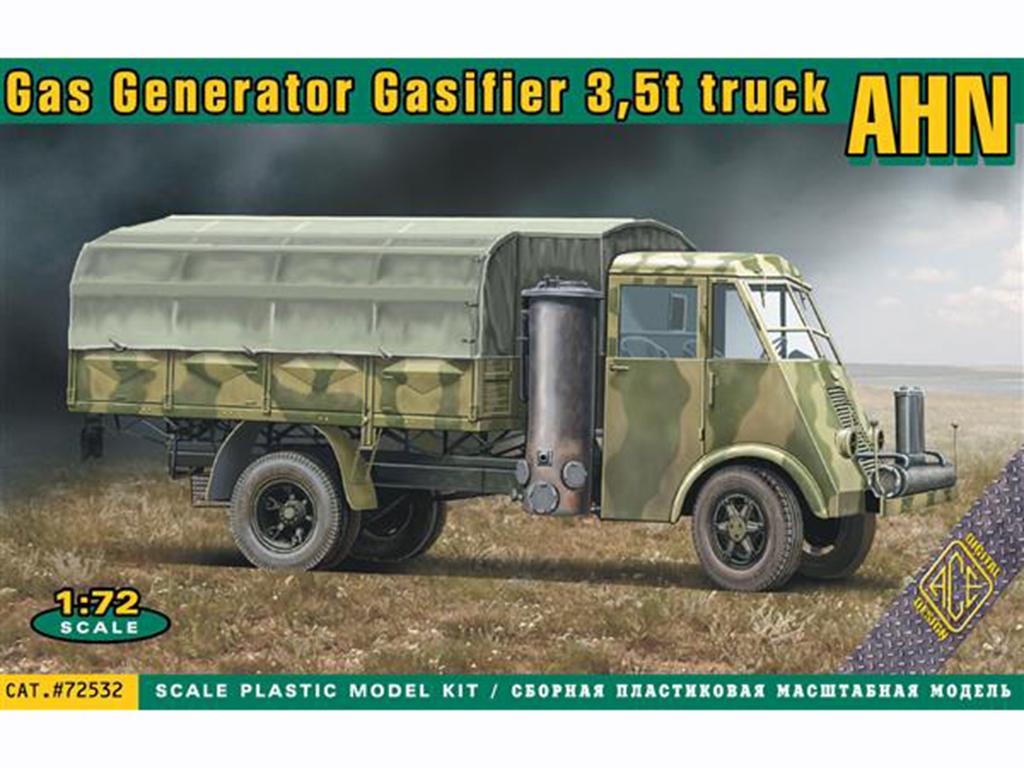 French 3,5t truck AHN with Gas generator (Vista 1)