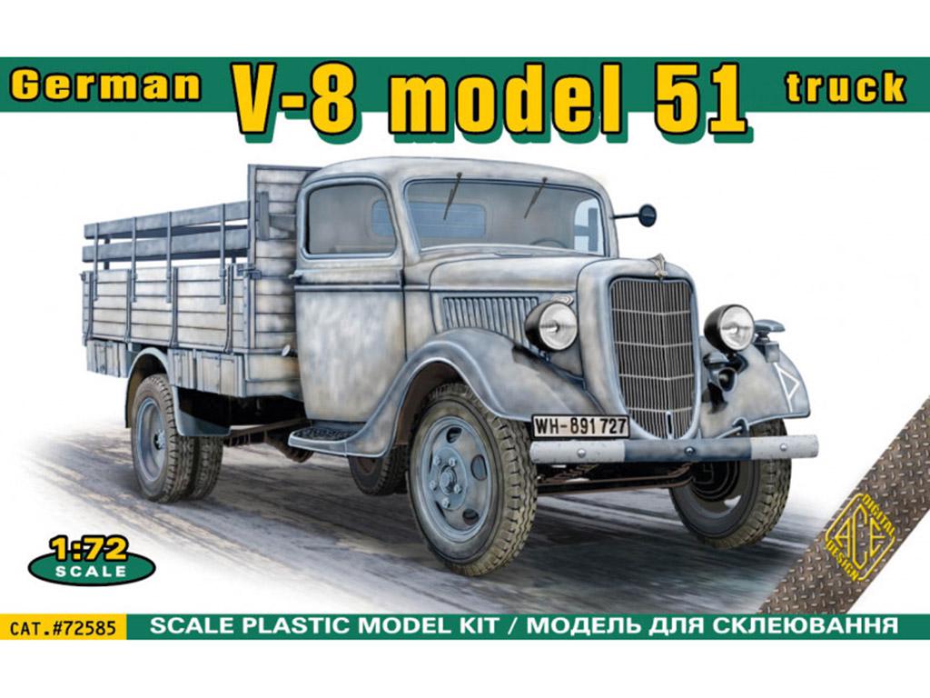 V-8 model 51 German truck (Vista 1)
