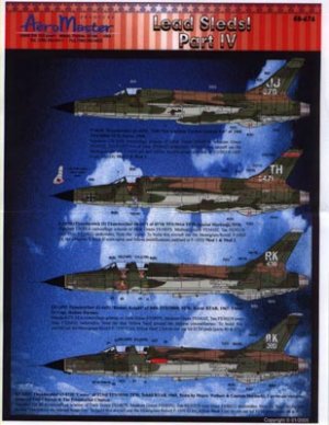 Republic F 105 Thuderchiefs 4  (Vista 1)
