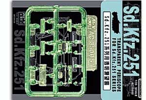 Transparent Periscopes for Sd.Kfz.251 Se - Ref.: AFVC-AC35005