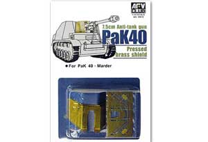 Pak 40 pressed Brass Shield  (Vista 2)