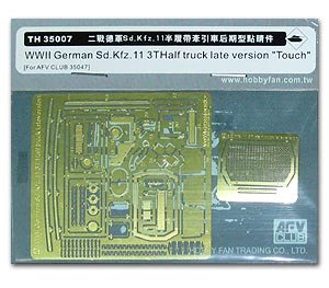 German Sd.Kfz.11 3T Halftrack Late versi  (Vista 1)