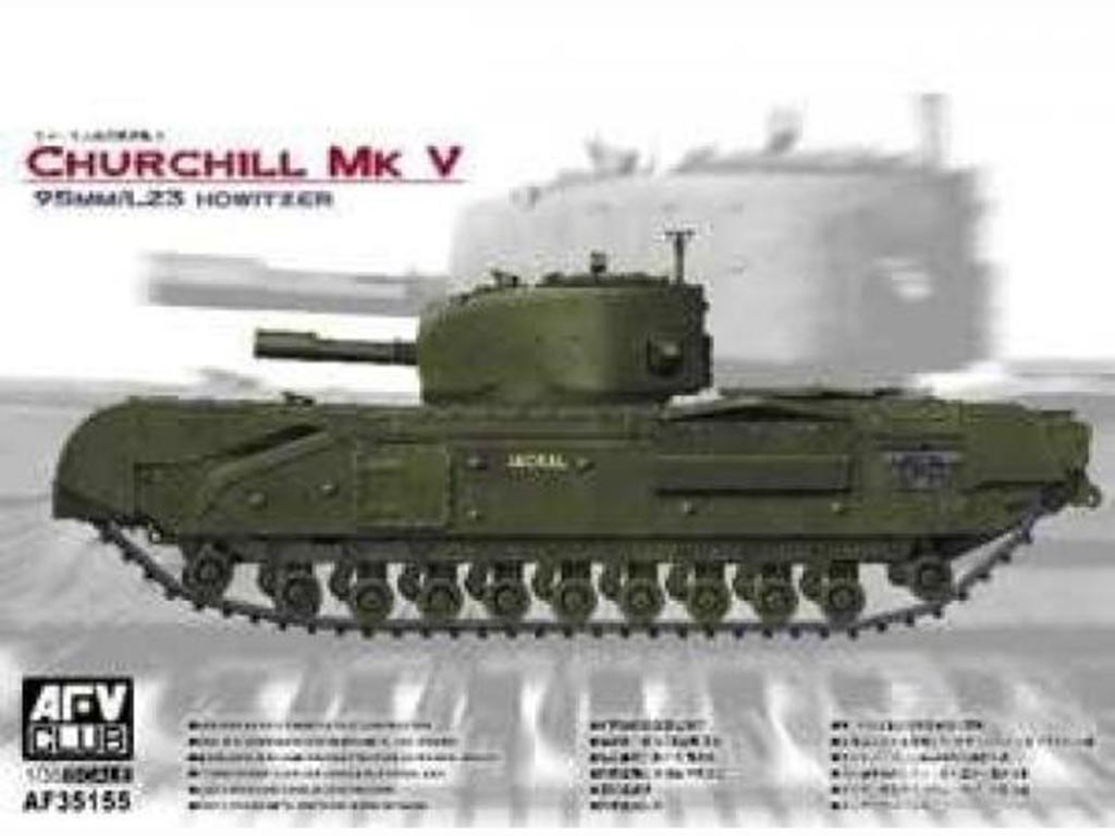 Churchill Mk.V 95MM/L23 Howitzer  (Vista 1)