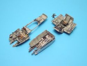 Me 410A cockpit set & gun bay - REVELL/M  (Vista 1)