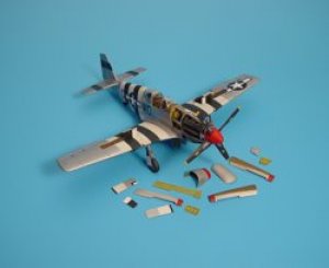 P-51B/C Mustang detail set - Tamiya  (Vista 1)