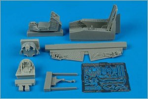 A-4M Skyhawk cockpit set - HASEGAWA  (Vista 1)