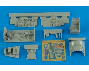 P-38J Lightning cockpit set  (Vista 1)