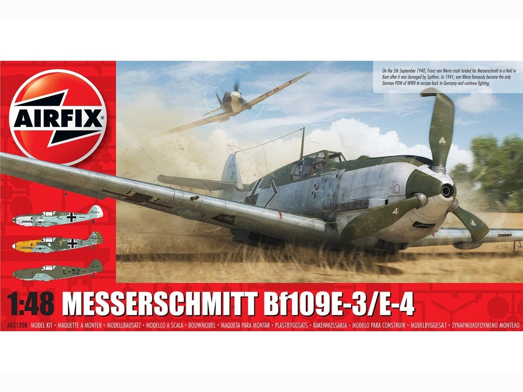 Messerschmitt Bf109E-3/E-4  (Vista 1)