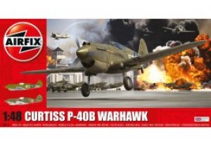 Curtiss P-40B Warhawk  (Vista 1)
