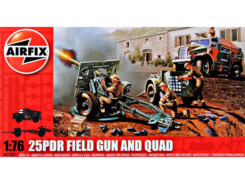25pdr Field Gun & Quad (Vista 1)