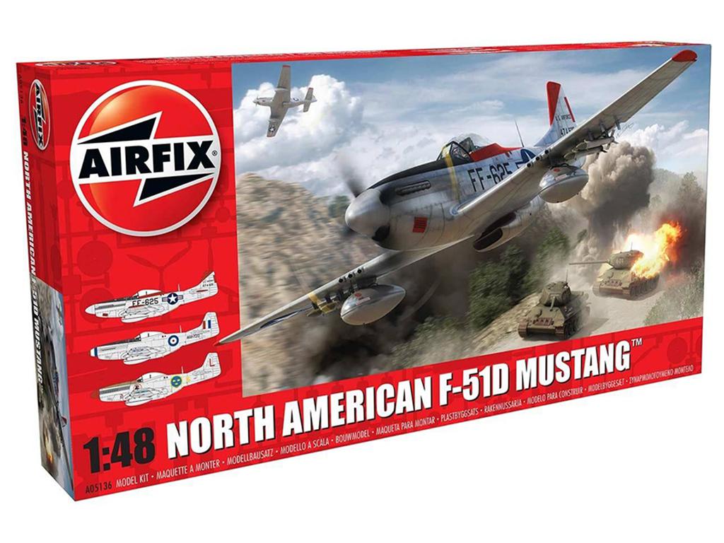 North American F51D Mustang (Vista 1)