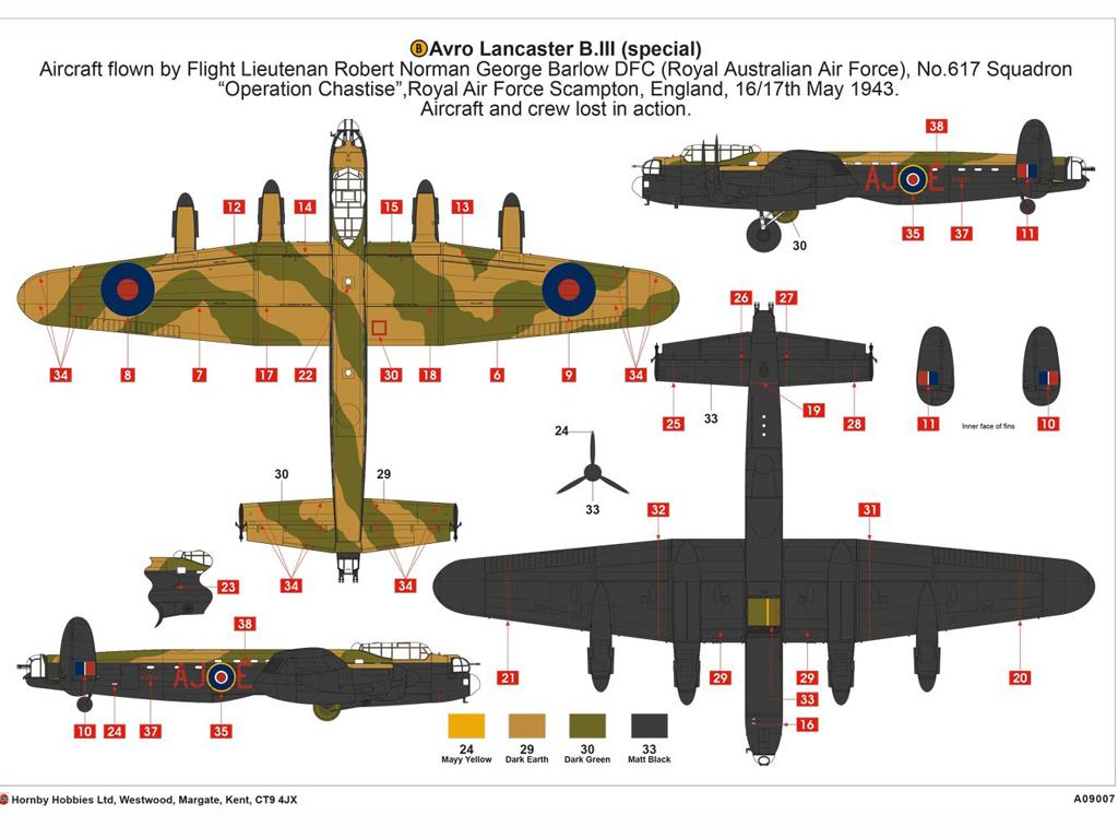 Avro Lancaster B.III (Special) The Dambu (Vista 8)