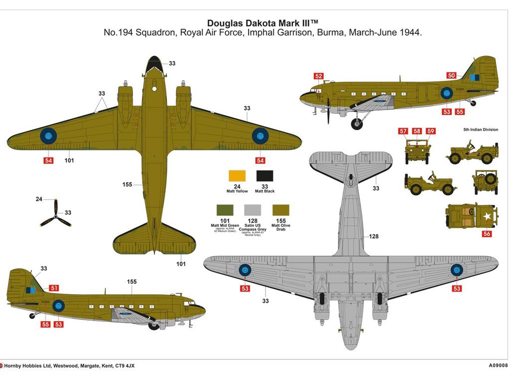 Douglas Dakota MkIII with Willys Jeep (Vista 2)