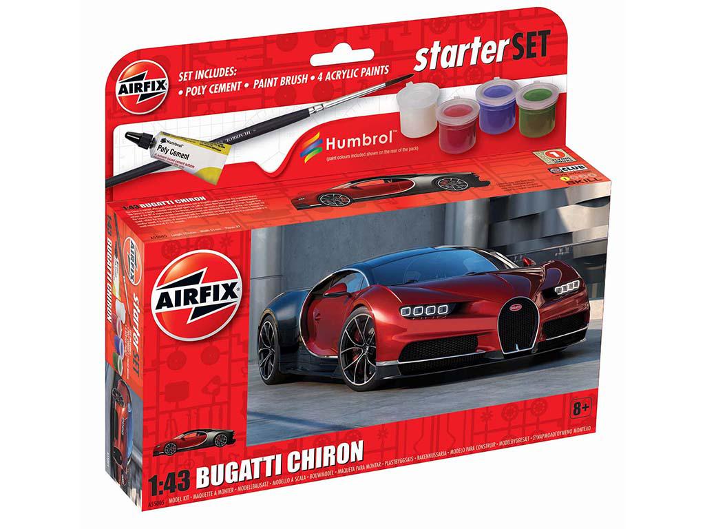 Small Starter Set NEW Bugatti Chiron (Vista 1)