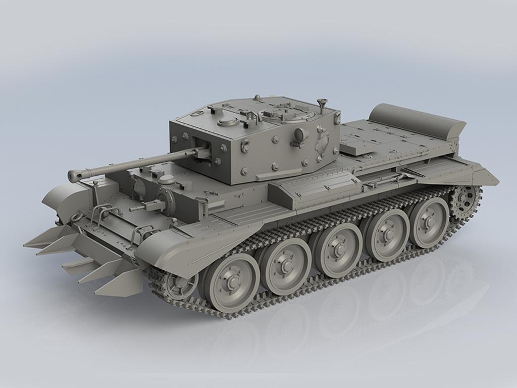 Cruiser Mk.VIII A27M Cromwell Mk.IV (Vista 2)