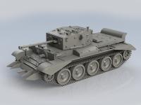 Cruiser Mk.VIII A27M Cromwell Mk.IV (Vista 4)