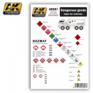 Dangerous Goods signs for vehiculos  (Vista 1)