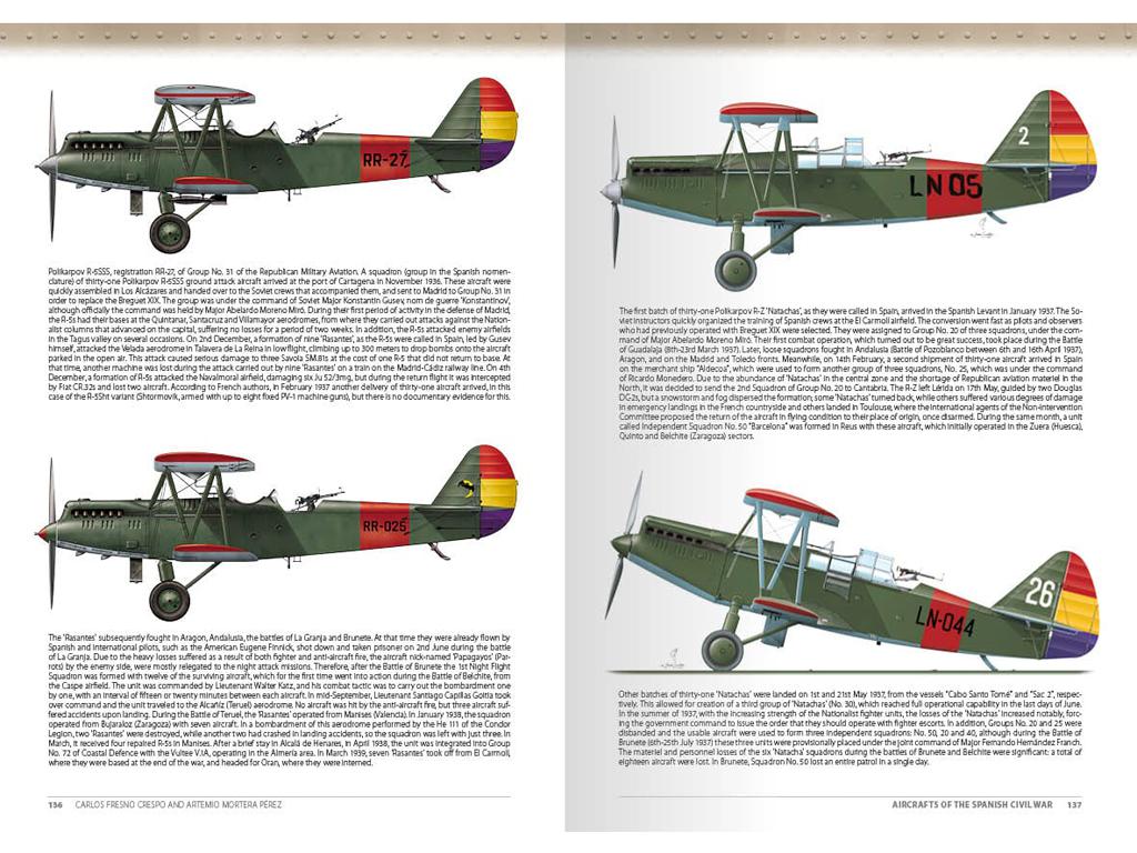 Aviones de la Guerra Civil Española 1936-1939 (Vista 2)