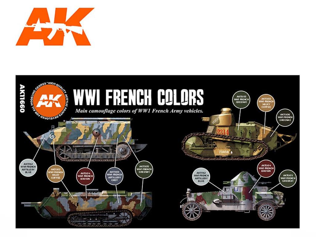 Colores Franceses de AFV (Vista 2)