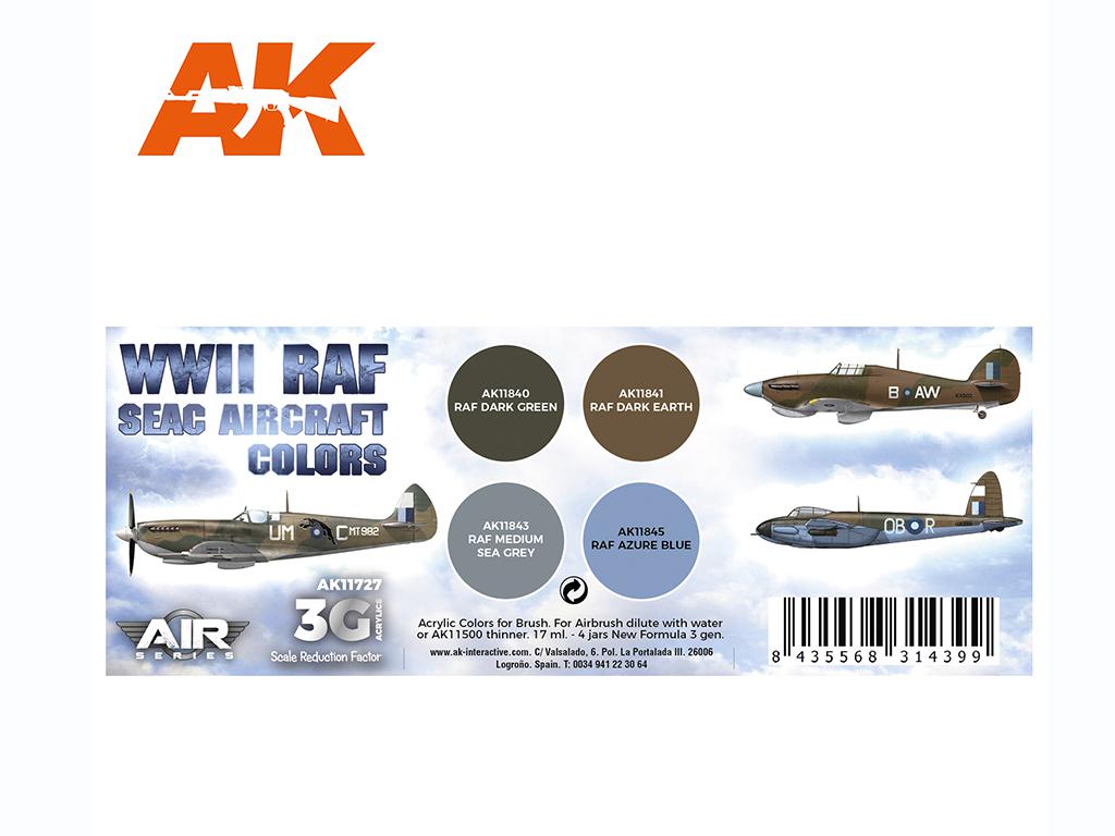 Colores de los aviones de la RAF SEAC (Vista 2)