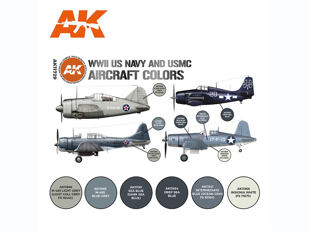 Colores de los aviones de la US NAVY y USMC (Vista 2)