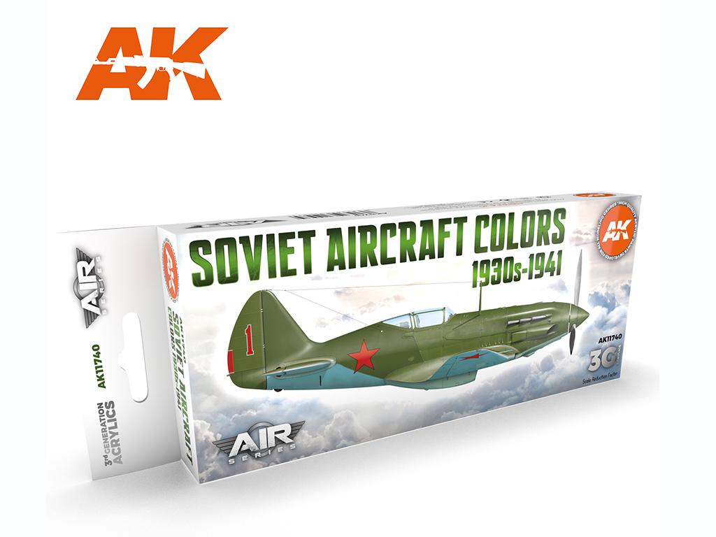 Colores de los aviones soviéticos 1930S-1941 (Vista 1)