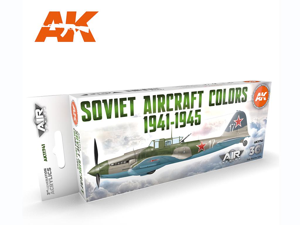 Colores de la aviación soviética 1941-1945 (Vista 1)