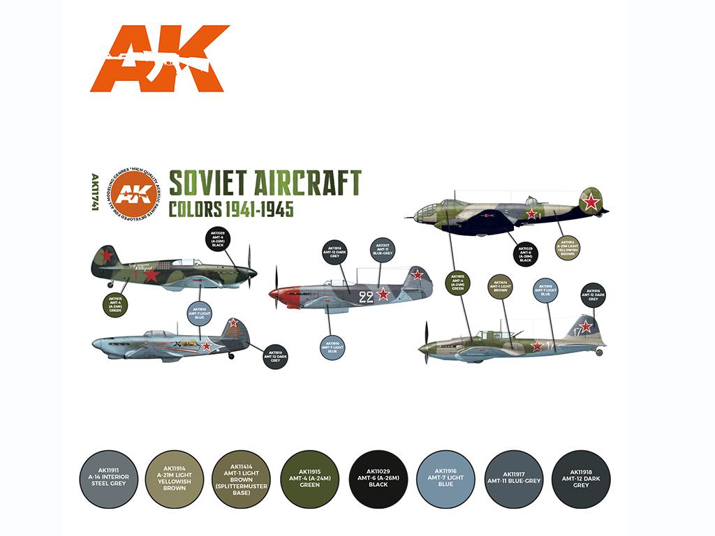 Colores de la aviación soviética 1941-1945 (Vista 2)