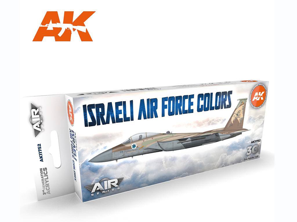 Colores de la Fuerza Aérea Israelí (Vista 1)