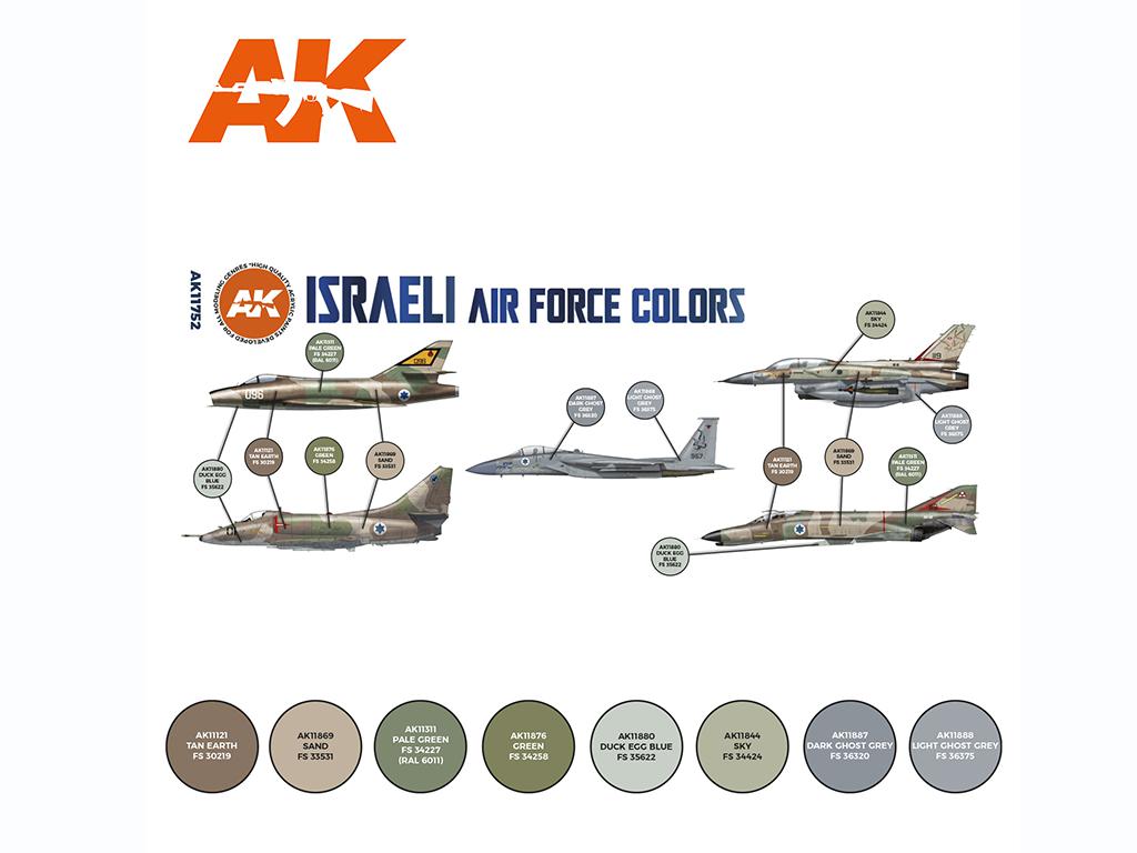 Colores de la Fuerza Aérea Israelí (Vista 2)