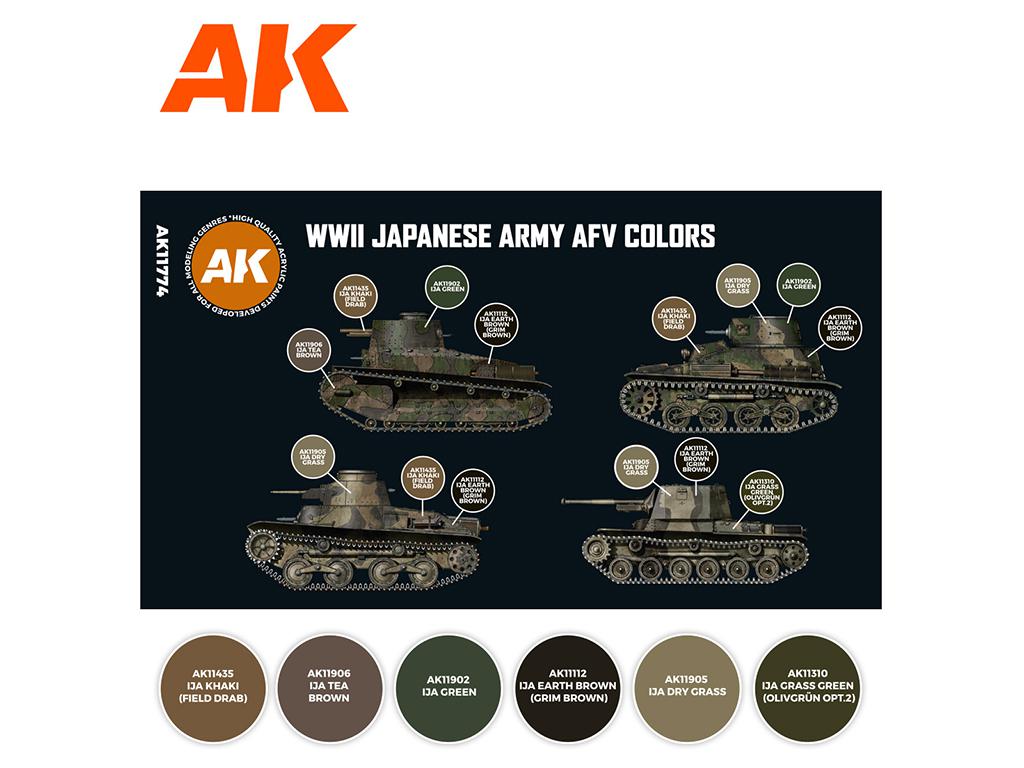 Colores del ejército japonés (Vista 2)
