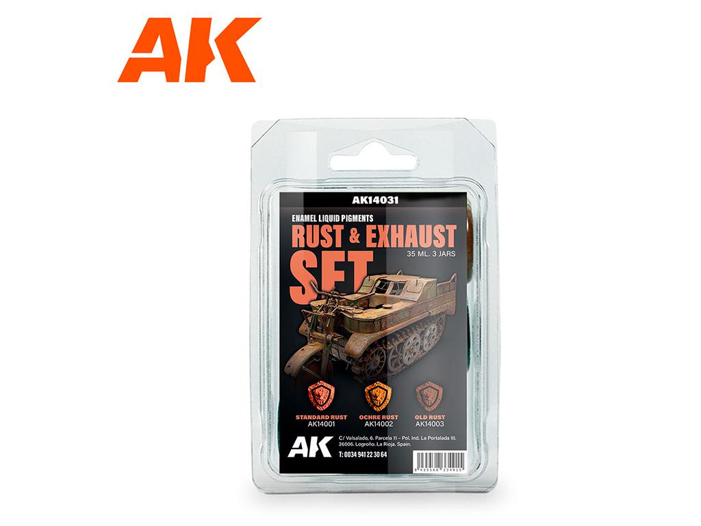Rust & Exhaust Set - Esmalte Pigmento Líquido (Vista 1)