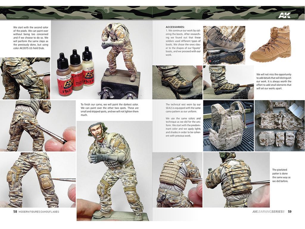 Camuflajes Modernos para Figuras (Vista 4)