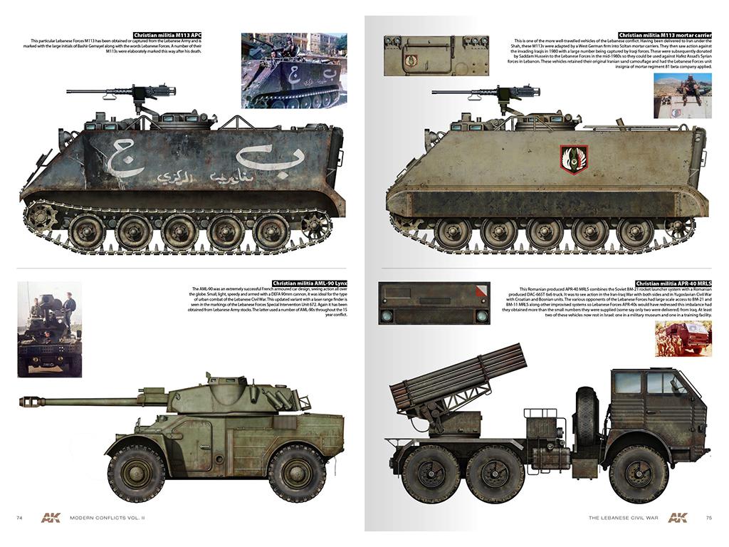 Wars in Lebanon Vol. 2 – Modern Conflicts Profile Guide Vol. II (Vista 6)